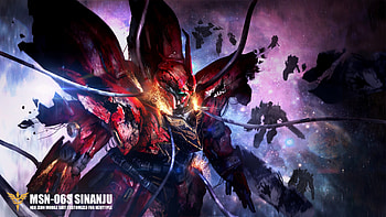 Epic Gundam Sinanju Anime, Anime, Gundam HD wallpaper