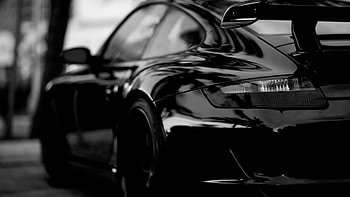 Porsche in black, Ultra , Sophisticated elegance HD wallpaper