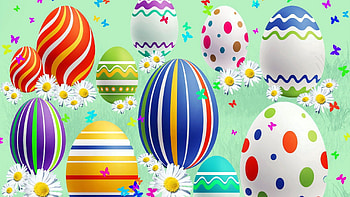 Holidays, Easter, Patterns, Lines, Holiday, Colorful, Colourful HD wallpaper