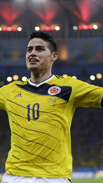 James Rodriguez, Football, Best players, Fifa World Cup HD phone wallpaper