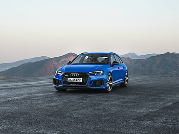 Luxrious, Blue, Audi RS4 HD wallpaper