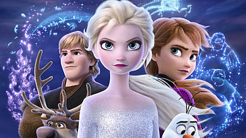 Kristoff, Animation , Queen Elsa HD wallpaper