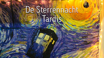 De Sterrennacht Tardis HD wallpaper
