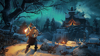Snow, Viking, Assassin's Creed Valhalla, Assassin's Creed, Video Game HD wallpaper