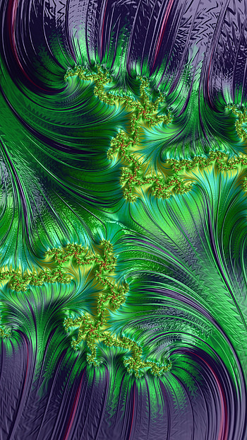 Trippy Psychedelic Fractal, Abstract, fractal HD phone wallpaper