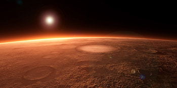 Alien Sunrise, alien planet, alien sunset, alien world HD wallpaper