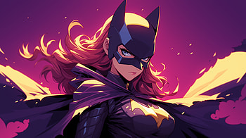 Batgirl - Dynamic Sunset Backdrop, Comic, Batgirl HD wallpaper