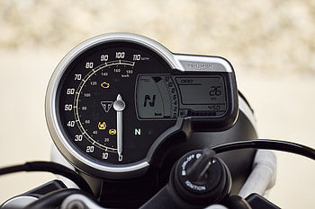 Triumph Scrambler 400X Motorcycle Dashboard, vehicle, Triumph Scrambler 400 X HD wallpaper