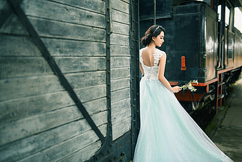 Asian Bride, bride, love, white, dress HD wallpaper