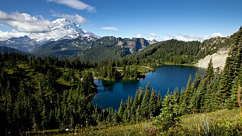 Washington State Travels - Mount Rainier, Nature HD wallpaper