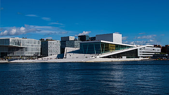 Oslo Opera House, Norway's cultural gem, Artistic excellence, Unforgettable performances HD wallpaper