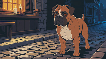 Midnight Cobblestone Boxer — Ultra, boxer (dog), dog HD wallpaper
