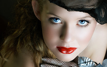 Beauty Lips, makeup, blondes, pretty, eyes, faces, lips, girl, beauty HD wallpaper