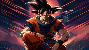 Goku Sitting Cross Legged, goku, dragon-ball-z, anime, artwork, art, digital-art, artist, deviantart HD wallpaper