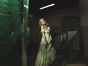 Olivia Wilde Flower La Ligne Spring 2019, olivia-wilde, celebrities, girls, hoot HD wallpaper