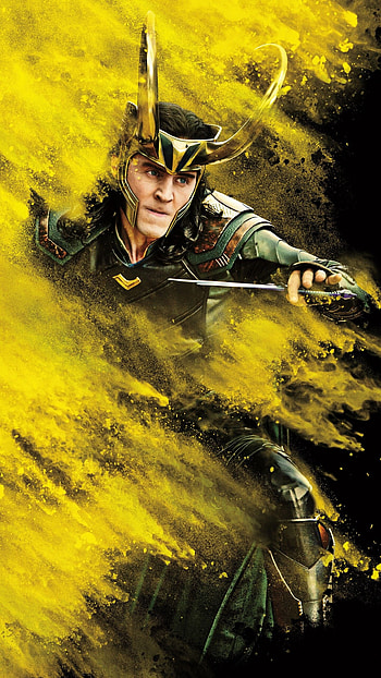 Tom Hiddleston, Marvel villain, God of Mischief, Cinematic universe HD phone wallpaper