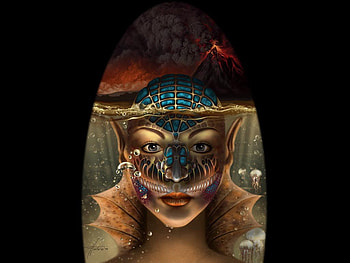 Venus, creature, fantasy, female HD wallpaper