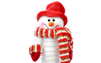Christmas, Holiday, Snowman HD wallpaper