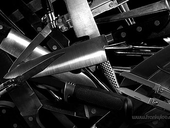 knife collage, cool, knives, sharp, interesting HD wallpaper
