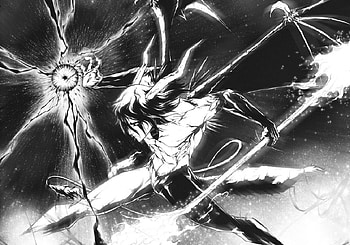 Cero Oscuras, Espada, Bleach, Lanza del Relampago, Manga, Cuatro, Ulquiorra Cifer, Anime, Resurreccion Segunda Etapa, Hollow, Arrancar, Fake Karakura Town Arc HD wallpaper