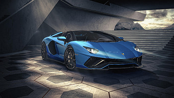 LP780-4 Ultimae Roadster, Lamborghini Aventador HD wallpaper