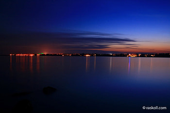 Sozopol at night, bulgaria, night, , black sea HD wallpaper