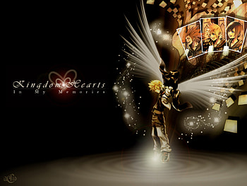 On Memory's Wings, axel, nobody, roxas, kingdom hearts, xion, memories HD wallpaper