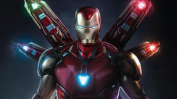 Iron Man Infinity Suit , iron-man, superheroes, artwork, artist HD wallpaper