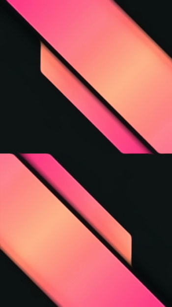amoled neon orange new, digital, pink, samsung, material, texture, design, black, pattern, abstract, galaxy HD phone wallpaper
