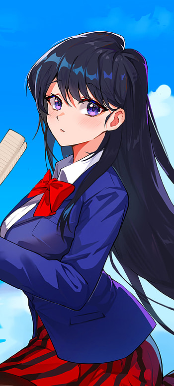 Komi — Quiet Grace, Anime, Komi Can't Communicate HD phone wallpaper