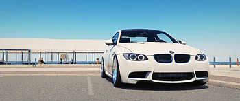 White BMW , bmw, cars, white HD wallpaper