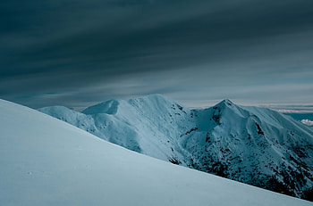 Nature, Mountains, Snow, Vertex, Tops, Snow Covered, Snowbound HD wallpaper