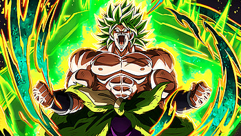 Super Saiyan Green, Dragon Ball Super: Broly, Broly (Dragon Ball), Anime HD wallpaper
