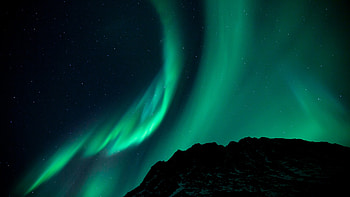 northern lights, night, night sky, phenomenon HD wallpaper