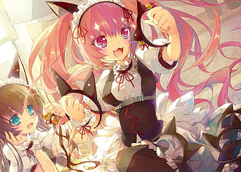Dress Up Time, cute, girls, adorable, anime HD wallpaper