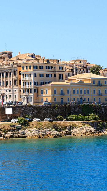 Build Corfu, Expolore, Beautiful, Serene HD phone wallpaper