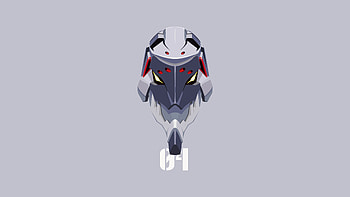 Neon Genesis Evan Gelion Eva Unit 04, neon-genesis-evangelion, anime, minimalism, minimalist, artist, artwork, digital-art HD wallpaper