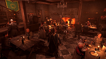 : The Quinfall - A Lively Tavern Scene, video game, The Quinfall HD wallpaper