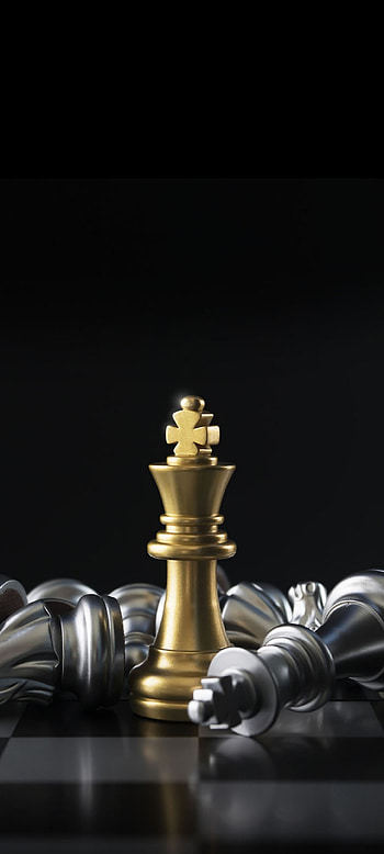 Gold Chess king, sports_equipment HD phone wallpaper