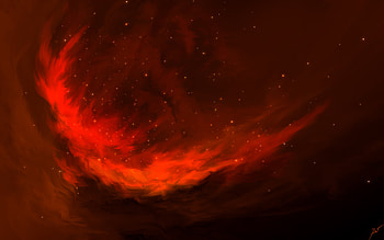 Hot Nebula, nebula, artist, artwork, digital-art HD wallpaper