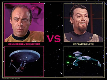 Mendez versus Koloth, trek, mendez, koloth, star trek HD wallpaper