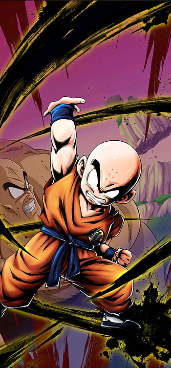 Krillin, Ex Red, Dragon Ball Legends, Wiki Fandom HD phone wallpaper