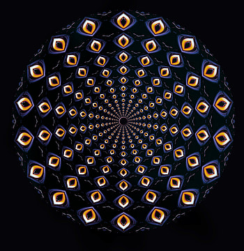 Mandala, Pattern, Abstract, Fractal, Symmetry HD phone wallpaper