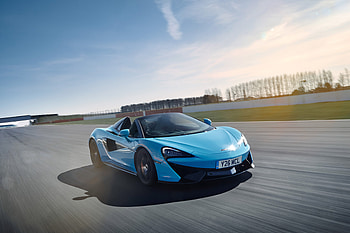 McLaren 570S Spider Track Pack 2018 Front, mclaren-570s-spider, mclaren, 2018-cars, cars HD wallpaper