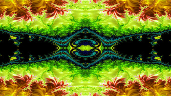 Trippy Psychedelic Fractal, trippy, psychedelic, aesthetic, pattern, Abstract, fractal HD wallpaper