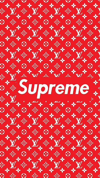 Supreme, Logo Background HD phone wallpaper