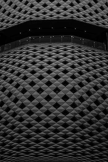 Architecture, Minimalism, Surface, Design, Bw, Chb HD phone wallpaper