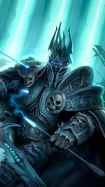 Death knight , Dark fantasy, Mysterious aura, Intriguing visuals HD phone wallpaper
