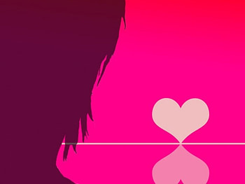 White heart, hearts, love HD wallpaper