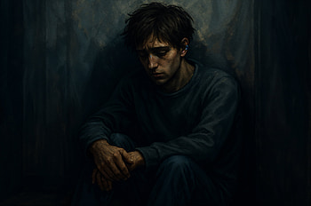 Quiet Despair — Depressed Portrait, depressed, man, portrait, dark HD wallpaper